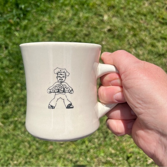 Vintage Dawn Donuts Heavy Diner Mug Collectible Donut Coffee Shop Advertising - Picture 4 of 10